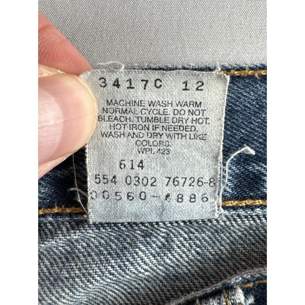 Vintage Levi's 560 Loose Tapered Jeans 34x30 Medium Wash Made In USA